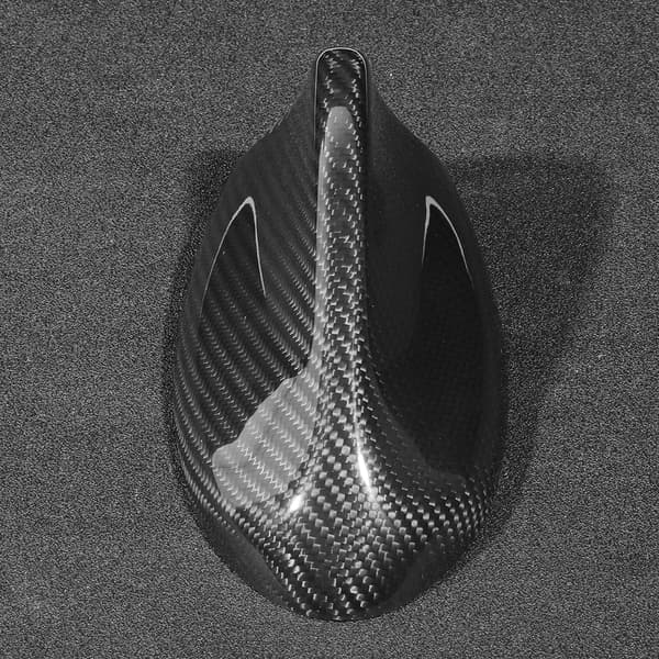 Kolfiber Radioantenn Hajfena Antennskydd Passar för Alfa Romeo Bil Modifierad