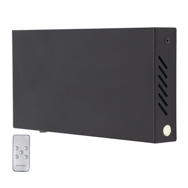 HD Multimedia Interface Switch 5x1 4Kx2K Stöd 3D Fjärrkontroll HD Multimedia Interface Switcher 100-240VEU Plug