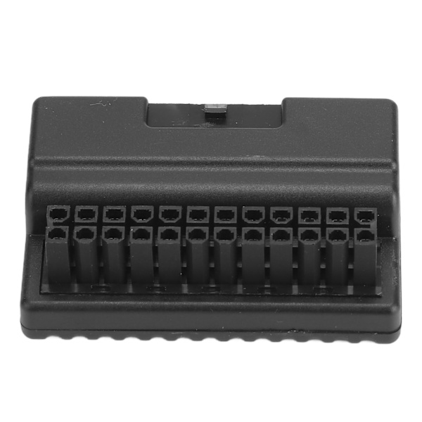 ATX 24Pin 90 Degree Adapter Lossless Transmission Bundkort 24Pin hun til 24pin han med isolerende etui til stationær pc