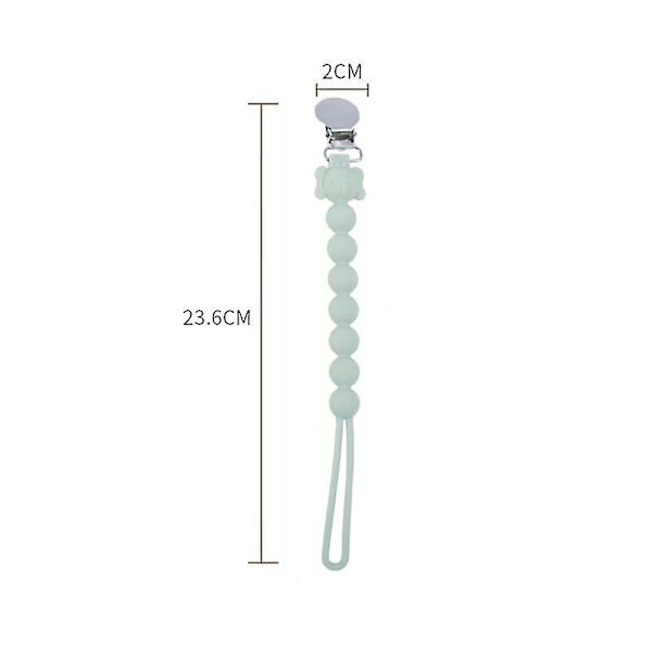 Babynapphållare - Set med 4 Mjuka och Flexibla Silikonhållare för Pojkar och Flickor
