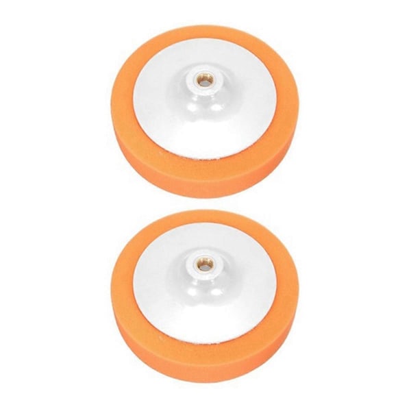 2 stk. 7 tommer 180 mm poleringspute Moppepute Myk svamp med M14-gjenge