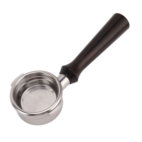 58mm Pohjaton Portafilter 2 Korvaa Ruostumaton Teräs Puukahva Irrotettava Kahvikoneen Lisävaruste Breville 9 Sarjalle F Sandaalipuuta