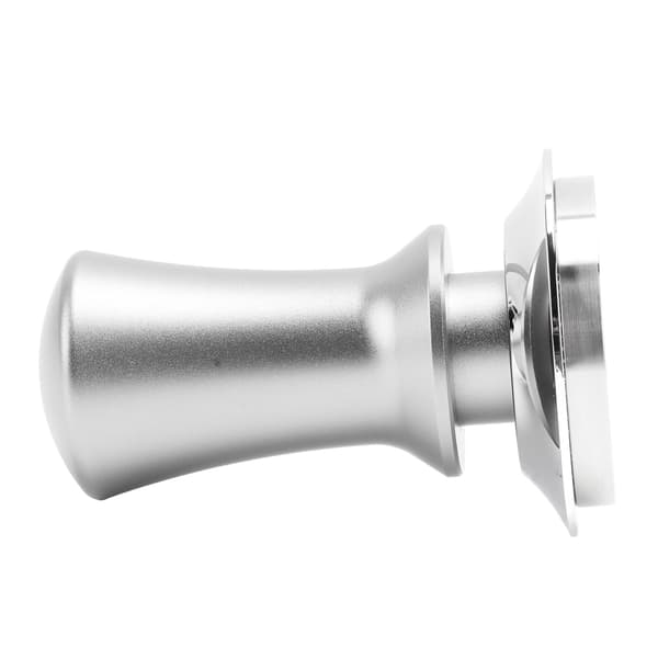 Kaffetamper Kaffepulverpresshammare Rostfritt Stål Konstant Tryck för Kaffetillbehör Silver 51mm