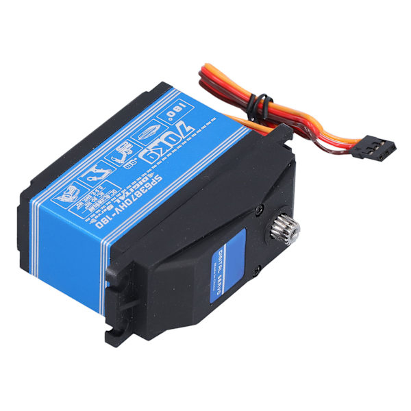 SPG3870HV‑180 asteen alumiiniseosvaihdeservo 1:5 kauko-ohjattaviin autoihin ja veneisiin