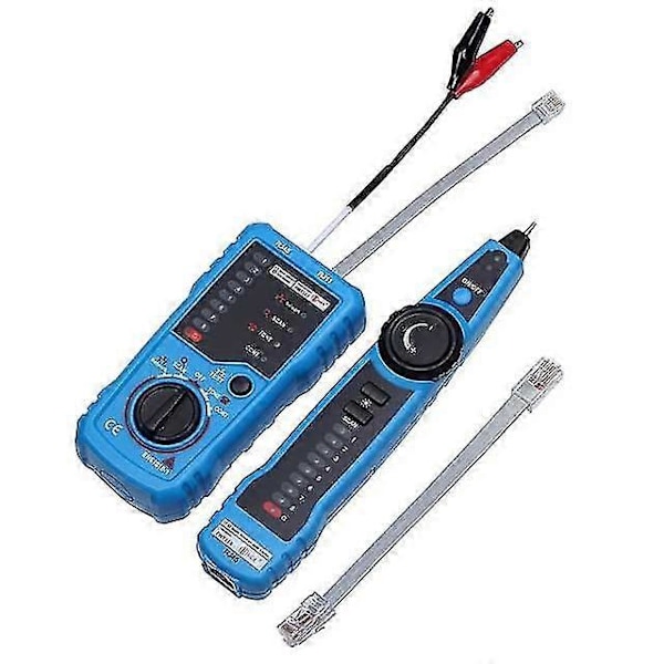 Fwt11 Kabeltester Finner Ledningstracker For Nettverkskabel Snack Telefontester Sjekk