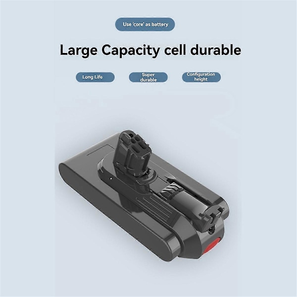 Ersättnings V11 Batteriadapter 4Ah 25.2V för V11 Absolute Pro
