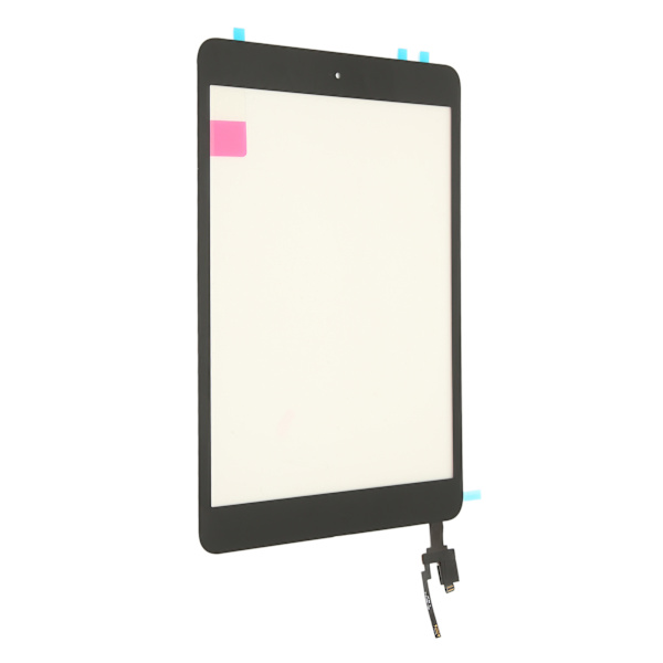 Tablet Digitizer Touch Screen Härdat glas Tablet Digitizer Touch Screen Ersättning med hemknapp för Mini 3 Black