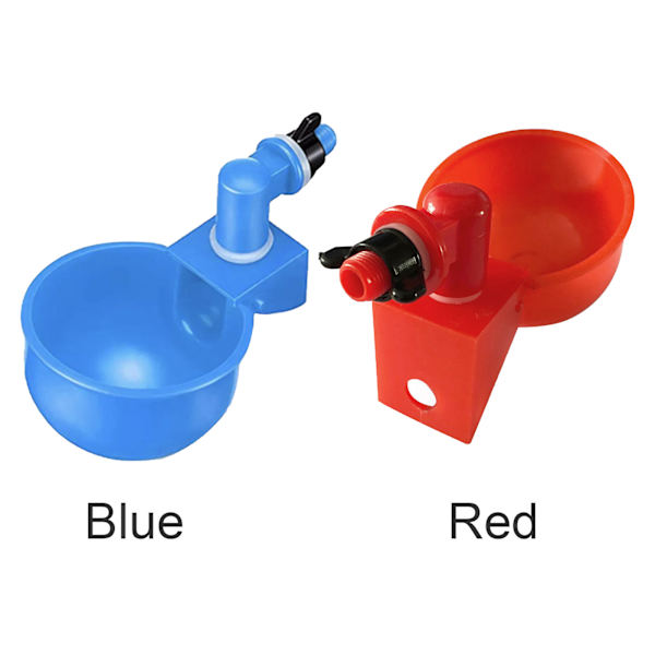 [Blå exporttyp 26g/10*6*6cm] Automatisk kycklingdricksmaskin Kycklingdrickskopp fågel automatisk drickskål blue