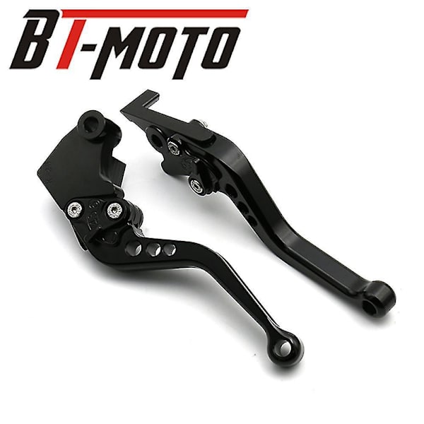 Yamaha YZF-R1 YZF-R6 Broms- och Kopplingsspaksats - 2004-2008 YZF-R1, 2005-2016 YZF-R6 - Motorcykel Aluminiumhandtag - Svart