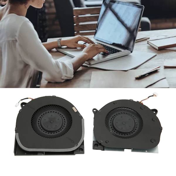 Bærbar køleventilator udskiftning 4-bens strømstik til Lenovo Legion Y540 15IRH 81SX Y7000 2019 81NS GTX1660Ti serie CPU GPU køleventilator