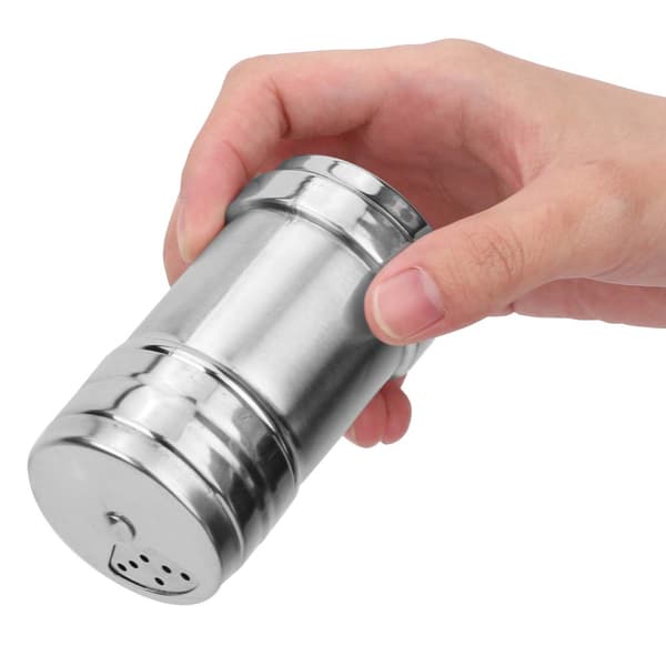 Krydderiflaske i rustfrit stål Køkken Gadget Krydderi Organizer Krukke Beholder Medium