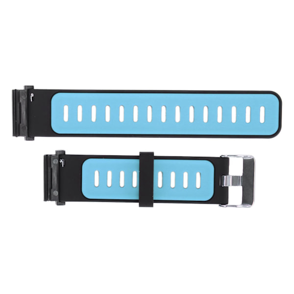 22 mm silikon watch dubbelfärgad silikon watch för Fenix ​​7 Black Blue