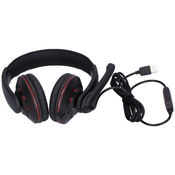 Q5 hörlurar med mikrofonbrusreducering Tydligt och ljudisolerat spelheadset för dator