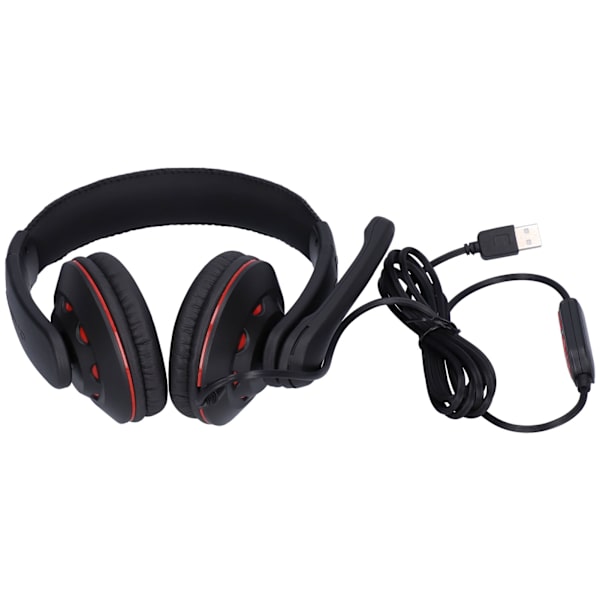 Q5 hovedtelefon med mikrofon støjreduktion Klart og lydtæt gaming headset til computer