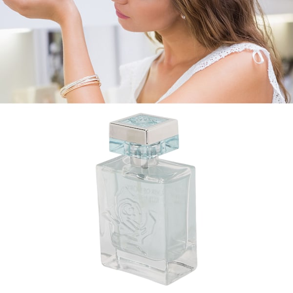 50ml Kvinnor Långvarig Doft Blå Transparent Lätt Doft Parfym för kvinnor