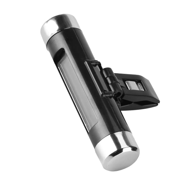 Clip-on Lastbilsbil LCD Termometer Bil Digital Bakgrundsbelysning Klockmonitor Vit Bakgrundsbelysning