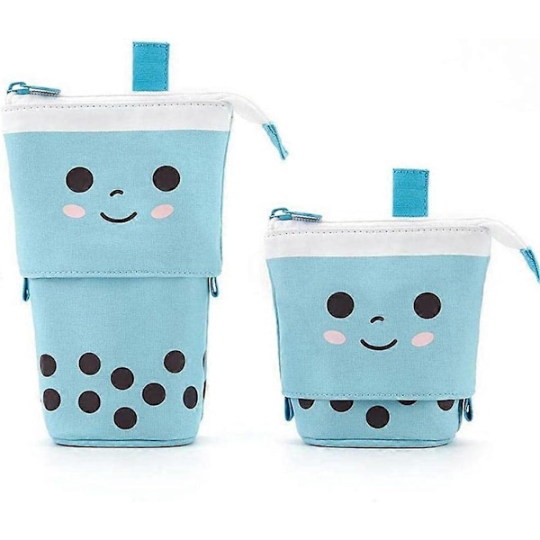 Pencil Case Stand Up Pen Taske Pop-Up Penalhus Blyant Pen Pose Taske Holder til Mellemhøj Sc