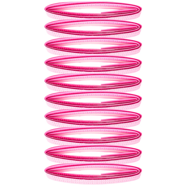 Badminton Racket Overgrip Perforerad Klibbighet Halkfri Antiskid Svettbandsgrepp Tapfluorescerande rosa
