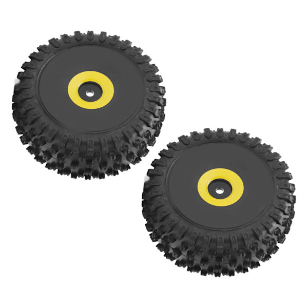 2 st RC-hjul RC-bil bakdäck gummihjul och däckset för WLToys 144010 1/14 fjärrstyrd bil