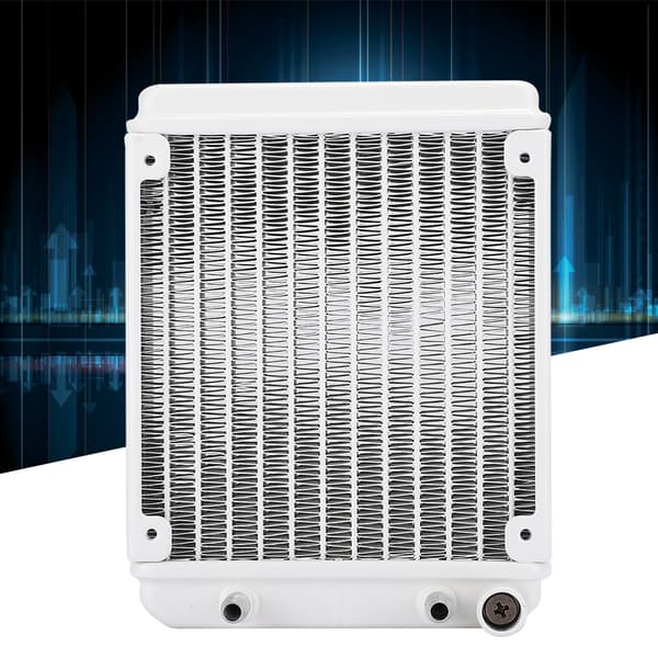 Professionel PC Vandkøling Aluminium Radiator 12cm/4.7in Installationsposition til Computer CPU Køleplade