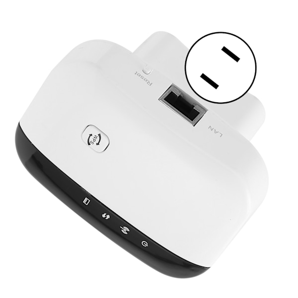 WiFi-repeater, trådløs RJ45-router/AP-tilstand, hotspot-forlænger, signalforstærker, tilbehør, US-stik