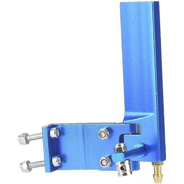 Ror, Aluminium Ror med Vanndispenser for Fjernstyrt Elektrisk/Metanol Båtmodell (Blå)