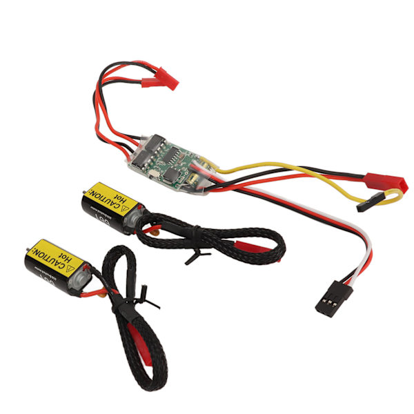 Elektriske hastighetsregulatorer Dual Way Bidirectional 10A ESC hastighetskontroll for RC modellskipstank