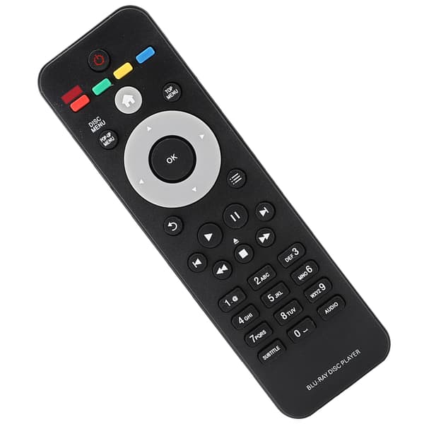 Fjernbetjening til Philips RC 2820 Blu-ray-afspiller med store knapper