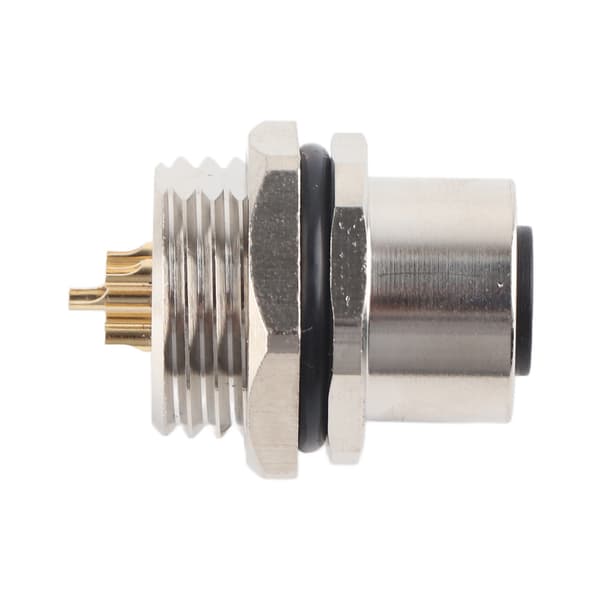 M12‑B‑S5 Panelmontert Sokkel M12 IP67 Vanntett Kobling 5-pinners Pluggadapter
