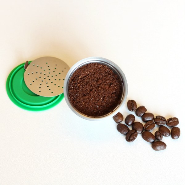 Gjenbrukbar kaffekapselfilterkopp i rustfritt stål Passer til DOLCE GUSTO