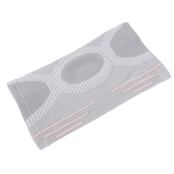 Polven puristushihan tuki Patella Pad -sivustabilisaattoreilla Kompressiopolvituki Meniscus Tear Grey L:lle