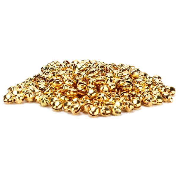 300 st Mini Golden Iron Jingle Bells för DIY-hantverk, smycken, festivaler, födelsedagar