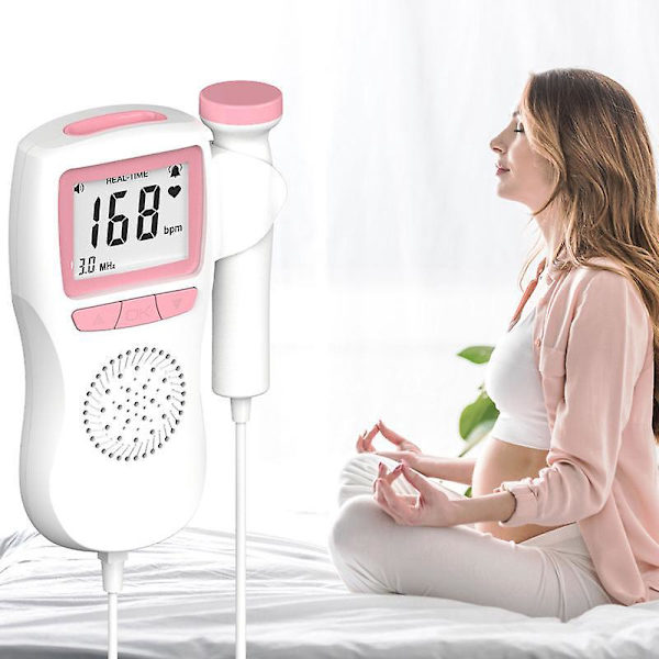 Portabel Fosterslagmonitor med LCD-skärm