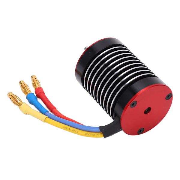 RC vedenpitävä F540 4370KV harjaton moottori 1/10 RC maastoautoille ja kuorma-autoille