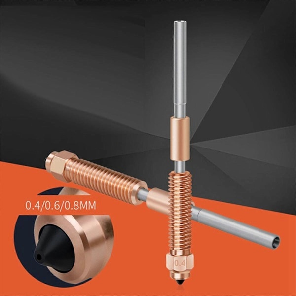 Uppgraderat munstycke för K1 Max K1C -3 V3 3D-skrivare Hotend 0,8 mm