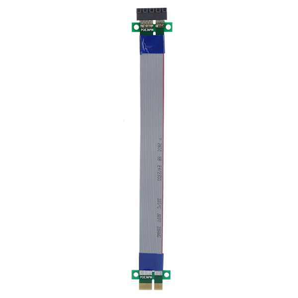 PCIE-forlængerkabel 1X Riser-kortforlænger Dobbelthastighed Han-til-hun Adapter Bånd EP051