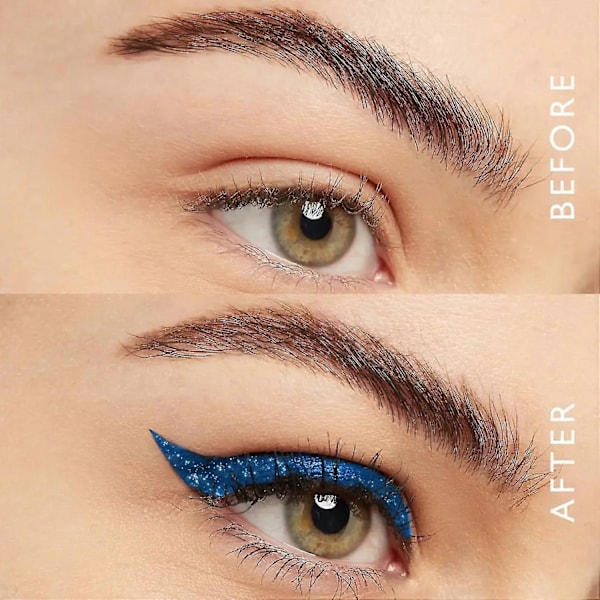 Flytande Eyeliner, Eyeliner Flytande 24-timmars Långvarig, Vattentät Eyelinerpenna, Matt Finish Ögonmakeup