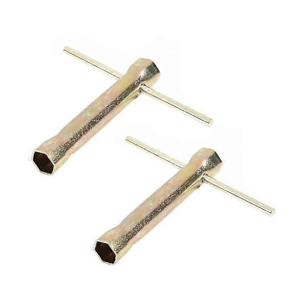 16/18mm Dubbeländad Tändstiftsnyckel med Momentstång 2set