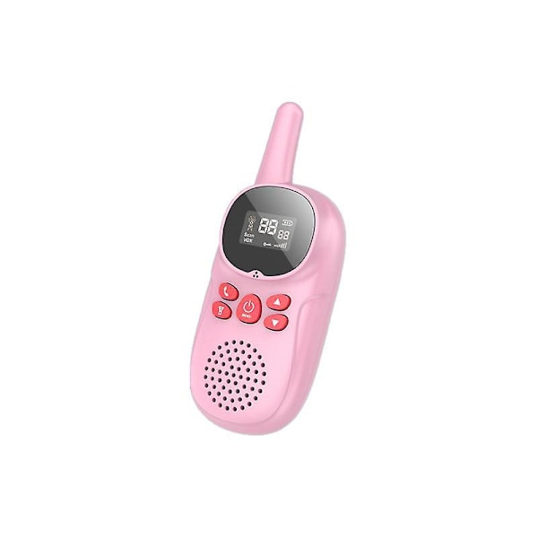Laddningsbara Walkie Talkies med Lång Räckvidd för Barn 3-pack Bärbara 2-vägsradio med USB-laddare Perfekt för Camping och Utomhusspel