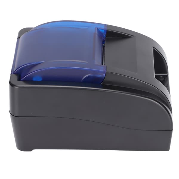 Etiketprinter 58 mm Mini Bærbar Stabil Praktisk Termisk Printer til Supermarked Takeaway Ekspresbillet 100‑240v UK-stik