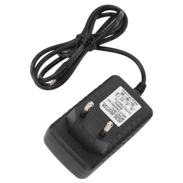 9V1A DC Adapter Lader 50‑60HZ kompatibel strømforsyning for neglepolerer EU-plugg 100‑240V