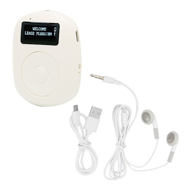 DAB Mini Digital Radio Bærbar Radio med Digital Display og Bluetooth-avspilling