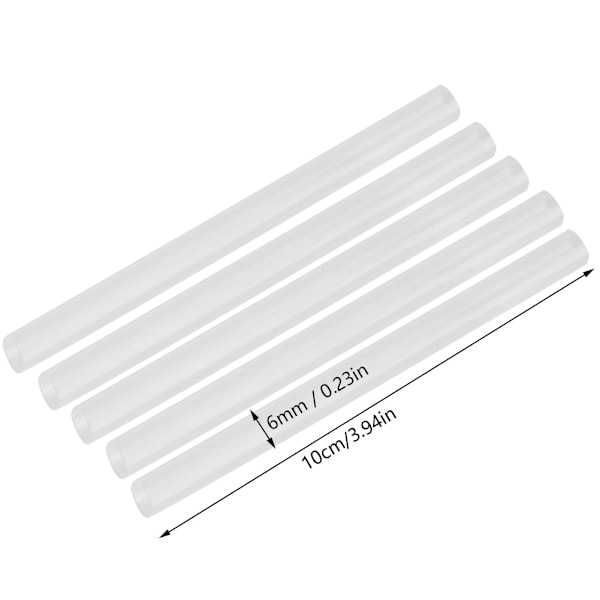 Fiskevarmekrympeslange 10cm EVA Linjeterminalhylse Takkeltilbehør (40 stk 6mm)