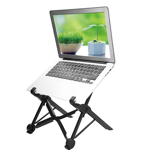 Sammenfoldelig Laptop Stand Bord Justerbar Højde Lapdesk til Notebook