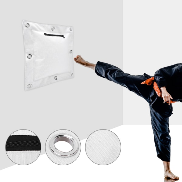 Wing Chun Wall Canvas Punch Tom Sand Bag Target med glidelås for boksing Muay Thai SandaL