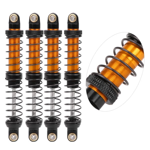 Oljefjädring Stötdämpare Passar till Tamiya CC01 RC Bilmodell Tillbehör 100mm