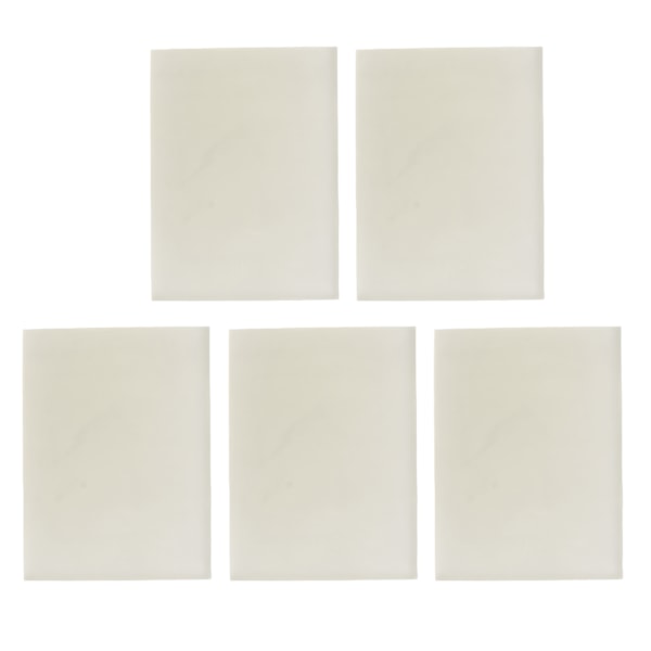 5 stämpelskärningsblock Mjukt gummiblock DIY Handgjorda hantverk för snidning av stämplar 10x7,5x0,5cm