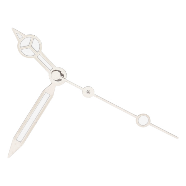 Time Minutt Second Viser Lysende Klokke Viser Klokke Reparasjon Reservedeler for 3135 MovementLuminous Blue Silver