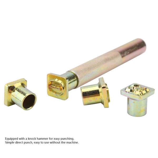 13mm Metall Stämpel Punch Set Nummer 0~8 Die Verktyg Pressningskit