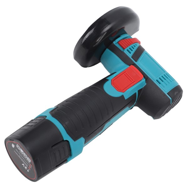 12V Børsteløs Mini Vinkelsliber 19500rpm Elektrisk Slibeværktøj Støjsvag Trådløs Håndholdt Sliber til Skæring Slibning Polering EU Stik